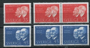 SVEZIA 1967, VINCITORI DEL PREMIO NOBEL, SCOTT 769-772 EDIZIONE COMPLETA, M.N.H. - Foto 1 di 1