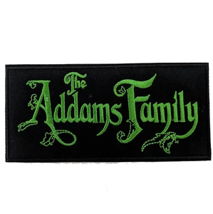 The Addams Family Patch, The Addams Family Embroidered Iron On Patch - Picture 1 of 1