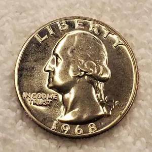 1968-S Proof Clad Washington Quarter dollar - Proof condition, Unc. - Picture 1 of 5