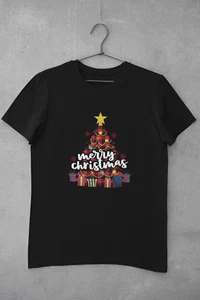 Weihnachten Familie T-Shirt Kinder Mädchen Frauen Männer Weihnachtsgeschenk Mama Papa Boxen Tag 2 - Bild 1 von 6