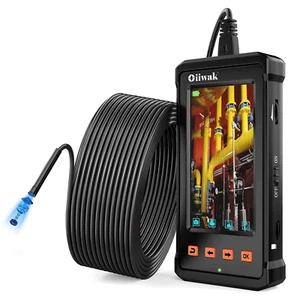 Industrial Endoscope Borescope Camera for Pipe Sewer Drain Plumbing Inspect 50FT - Picture 1 of 12