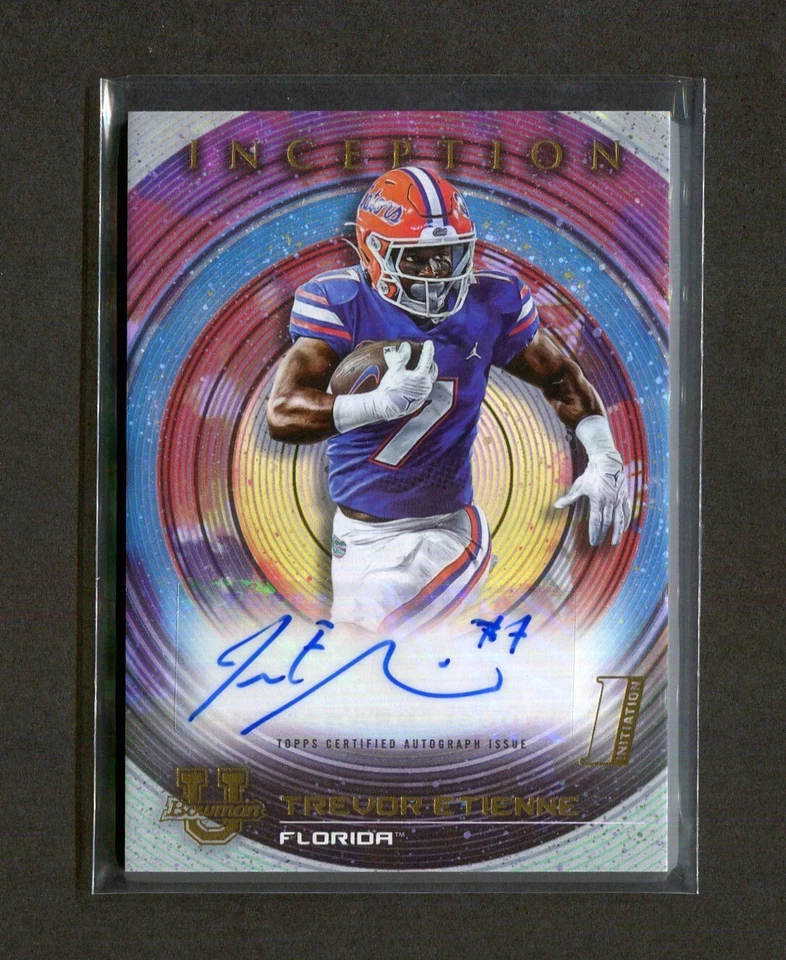 2022-23 Bowman Inception University - #BIA-TE Trevor Etienne [Autograph] Gators - Image 1 of 2