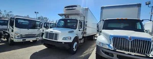 26FT FREEEZER REEFER REFRIGERATED BOX TRUCK FREIGHTLINER THERMOKING T1080 - Picture 1 of 12