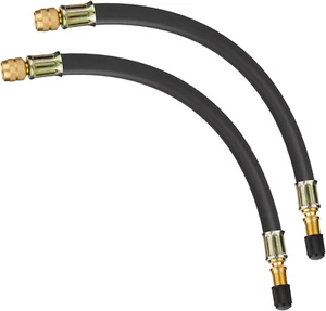2 Pcs 11.8 Inch Flexible Valve Stem Extender Tire Valve Adaptor for Car Truck - Picture 1 of 11