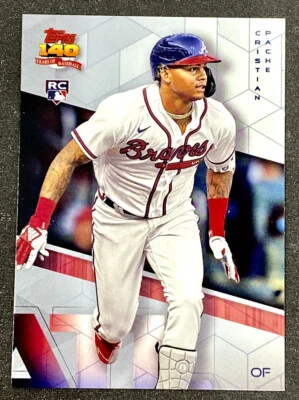 Cristian Pache Rookie Card /99 SILVER Parallel 2021 Topps Archives #287 Braves - Image 1 of 4