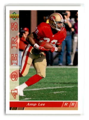 1993-Upper Deck-#388-Amp Lee-San Francisco 49ers - Image 1 of 2