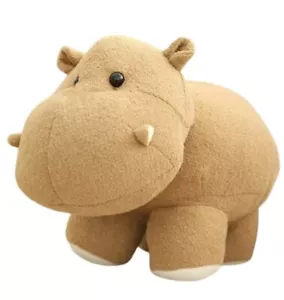 Plüschtier Stofftier Puppe Nilpferd Weich Plüschtiere Mädchen Kinder Mama Party Geschenk Neu - Bild 1 von 4