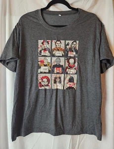Tshirt film horror grigia taglia XL - Foto 1 di 5