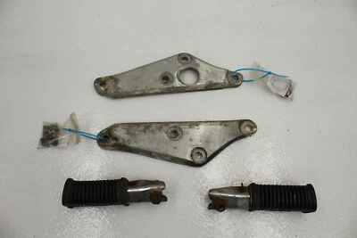 Suzuki GS650GL GS650 1982 (#356) REPOSAPIÉS TRASERO IZQUIERDO DERECHO CLAVIJA ESCALÓN CON MONTAJES Foto 1 de 4