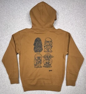 NEW Stance x Star Wars Brown Hoodie Sweatshirt Size Medium Darth Vader Yoda - Picture 1 of 9