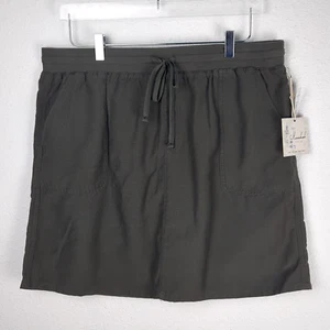 Caffe Marrakesh Skort 14 Khaki Brown Golf Walking Hiking Athletic - Picture 1 of 10