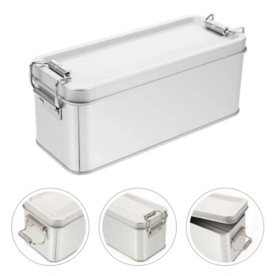  Contenedor de almacenamiento de galletas crema galletas galletas de hojalata caja de embalaje de regalo - Imagen 1 de 4