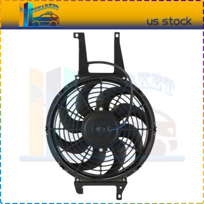 For 1995-2000 GMC Yukon Chevrolet Tahoe AC Condenser Cooling Fan Assembly 158686 Foto 1 de 4