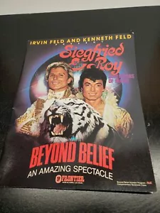 Vintage 1983 Siegfried & Roy: Beyond Belief - An Amazing Spectacle - Frontier Ca - Bild 1 von 8