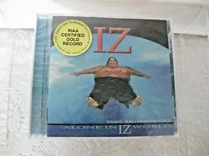 ISRAEL KAMAKAWIWO'OLE Alone in IZ World New CD Enhanced Hawaiian OOP Sealed - Imagen 1 de 3