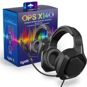 Stereo Wired Gaming Headset w/ Mic for PS4 Xbox One Switch PC – Universal 3.5mm - Picture 1 of 4