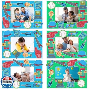 Kits de manualidades con marco de fotos del día del padre Spakon 12 piezas para niños arte del día del padre - Imagen 1 de 5