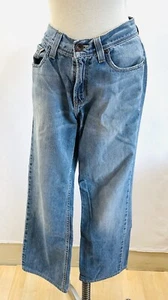 NEW YORK CO. Women Dark Wash Cotton Denim Blue Jeans Flared Leg Pants Size 2 NWT - Picture 1 of 13