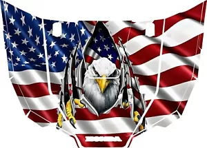 Laminated Honda Talon American Flag with Eagle 002 Wrap Out Read Description - Picture 1 of 1