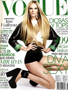 Vogue LatinoAmerica July 2012 Anne Vyalitsyna Kate Moss Charlize Theron AbbeyLee - Picture 1 of 21