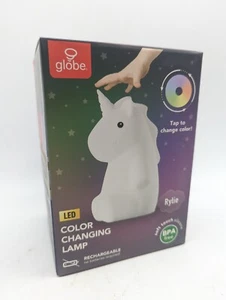 Globe Electric Rylie Unicorn MultiColor LED Rechargeable Silicone Night Light - Picture 1 of 3