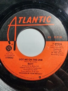 RATT- LAY IT DOWN/Got me on the line- Atlantic GOOD+ F330 - Picture 1 of 2