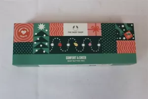 3pc New The Body Shop Special Edition Comfort and Cheer Body Butter Trio Set - Picture 1 of 5