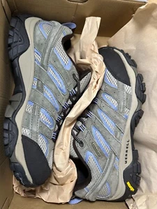 MERRELL Women's Moab 2 Waterproof Hiking Shoes Size 10 WIDE WIDTH 10W Boots NEW - Picture 1 of 14