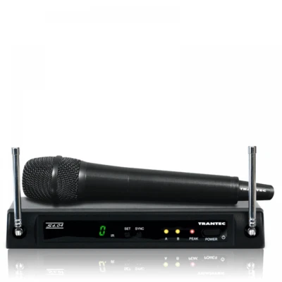 Trantec S4.4H UHF Handheld Wireless Radio Microphone System Multi Freq Mic S4.4 - Image 1 of 4
