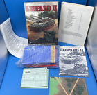 Tsukuda Hobby LEOPARD II game of Tank Combat English Rules UNP Rare 1986 HG-109
