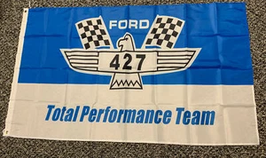 Ford 427 Total Performance Team Flag-Blue - Picture 1 of 2