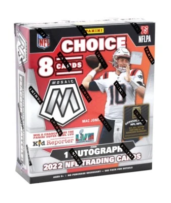 2022 PANINI MOSAIC FOOTBALL CHOICE BOX BLOWOUT CARDS - Image 1 of 2