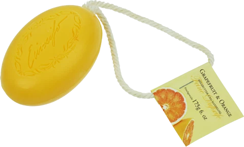 EINSEIFER Kordelseife Grapefruit & Orange mit Sheabutter und Mandelöl 175 g