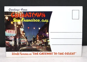 Postcard Folder Chinatown San Francisco Gateway to the Orient 12 Pictures - Picture 1 of 4