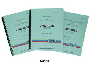 Centro de mecanizado vertical ZPS VMC1050 juego manual pintura, servicio, piezas #1455-57 - Imagen 1 de 12