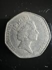 Extremely Rare 1997 50p Fifty Pence Britannia Coin 