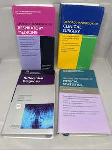 Lot of 4: 3 Oxford Handbook, 1 Churchill’s Pocketbook - Diagnosis, Surgery, More - Bild 1 von 10