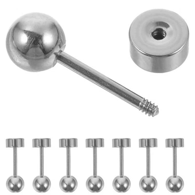 8 Pcs Hetian Earrings for Women Gioielli Per Le Orecchie Orecchini Metallo - Immagine 1 di 4