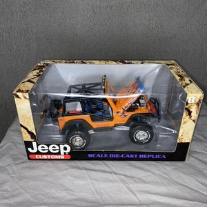Jeep Wrangler 2004 Custom 4x4 Diecast 1/18 Scale Toy Zone Rare NEW IN BOX! - Picture 1 of 7