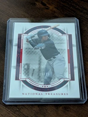 2024 National Treasures Card#45 New York Yankees Brando Mayea RC  15/75 - Image 1 of 2