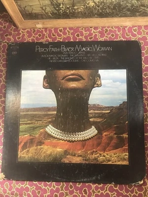 Percy Faith Black Magic Woman LP 1972 Columbia Quadraphonic Latin Jazz - Image 1 of 4