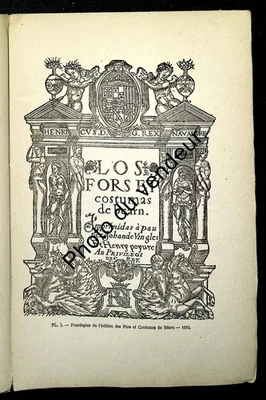 Histoire du Béarn: Les imprimeurs et les libraires en Béarn 1552-1883 - Photo 1/4