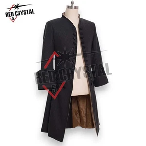 New Men's 18th Century Regency Tailcoat, Colonial Military Frock Coat Quick Ship - Picture 1 of 9