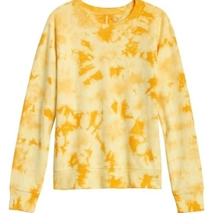 athleta sundown sweatshirt acapulco orange womens size M - Picture 1 of 6