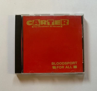 CARTER THE UNSTOPPABLE SEX MACHINE Bloodsport For All | 1991 Chrysalis CD - Image 1 of 3