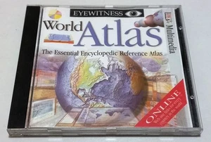 Eyewitness World Atlas PC CD Rom 1995 - Afbeelding 1 van 2