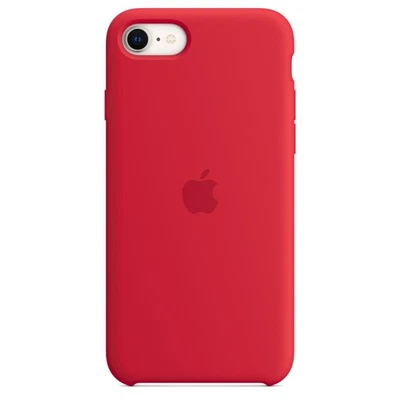Genuine Apple iPhone 7, 8 & SE (2nd Gen) Silicone Case / Cover - (PRODUCT) RED - Image 1 of 4