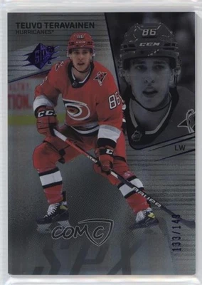 2022-23 SPx Colored Holofoil /149 Teuvo Teravainen #91 - Image 1 of 2