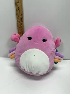 Squishmallow Cailey die rosa Krabbe 7,5 Zoll Plüsch Kellytoy Neu mit Etikett Top Zustand - Bild 1 von 8