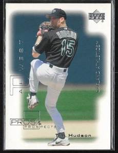Tim Hudson 2000 Upper Deck Pros & Prospects #5 Oakland Athletics - Imagen 1 de 2